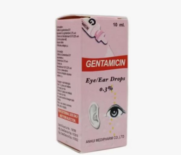 GENTAMICIN 0.3% - Gouttes Oculaires/Auriculaires