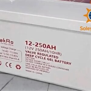 Batteries GEL 12V Deep Cycle – Stockage d'Énergie Robuste et Fiable (150Ah & 250Ah)